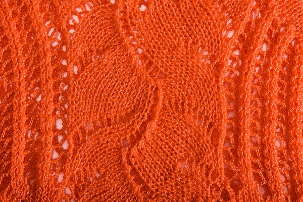 Tessuto a maglia in corallo traforato con motivo, colore del concetto 2019 — Foto stock