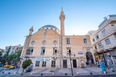 Imam Aslan Camii Şanlıurfa Şehir merkezinde bir bakış. Sanliurfa,Turkey.18 Temmuz 201