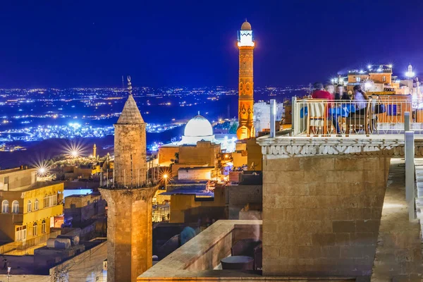 Sunrise Táj Nézd Régi Város Mardin Egy Népszerű Város Helyiek — Stock Fotó
