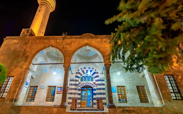 Vista Mesquita Rizvaniye Rizvaniye Madrasah Perto Balikli Gol Lago Peixes — Fotografia de Stock