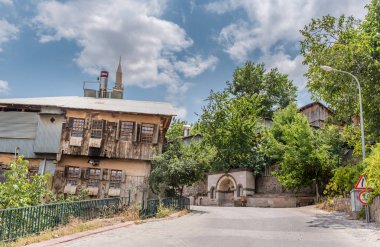 Manzaralı Kemaliye veya başlangıç, Erzincan, shakiradovileİL geleneksel Kemaliye evlerin