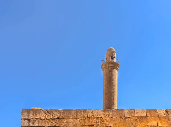 Minarett Der Melik Mahmut Moschee Bab Sur Erbaut 1368 Und — Stockfoto