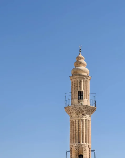 Детальный Вид Мечеть Сехидийе Медресе Вершины Древней Достопримечательности Мардине Турция — стоковое фото