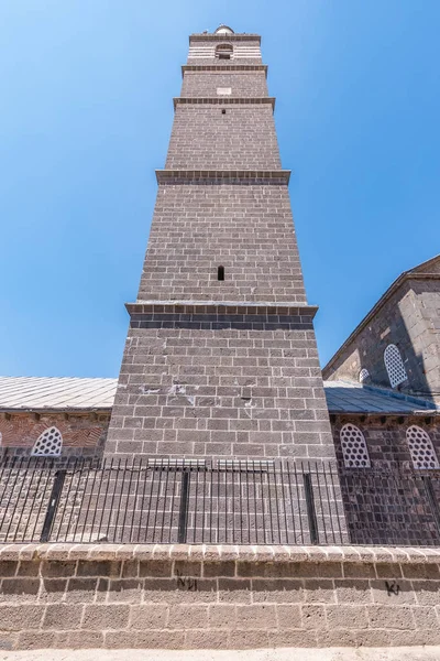 Außenansicht Der Ulu Moschee Einem Beliebten Wahrzeichen Diyarbakir Türkei — Stockfoto