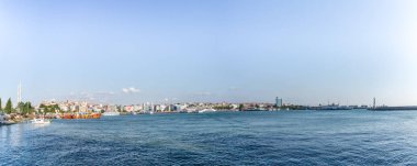 Kadıköy İlçesi, popüler bir hedef panoramik manzaralı yerli halk ve turistler Istanbul,Turkey.11 Temmuz 2015 yılında için