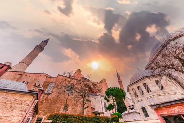 Exterior View Hagia Sophia Greek Orthodox Christian Patriarchal Basilica Church — Stock Photo, Image