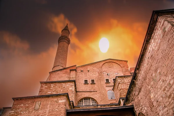 Exterior View Hagia Sophia Greek Orthodox Christian Patriarchal Basilica Church — Stock Photo, Image