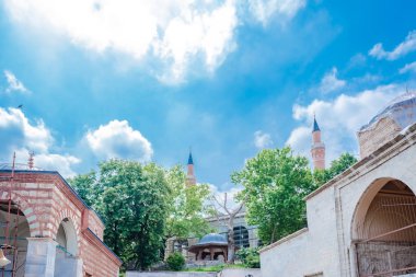 Yıldırım Bayezid karmaşık görünümünü, bir cami karmaşık kompleks Osmanlı Sultan Yıldırım Bayezid I Bursa,Turkey.20 tarafından Mayıs 2018 inşa