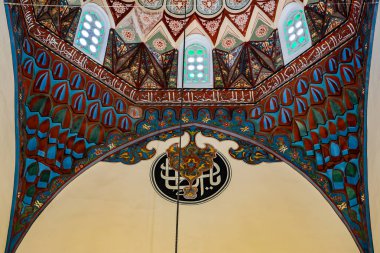 İç görünüm yeşil Camii Mehmed Camii da bilinen ben bir parçası olduğunu Bursa,Turkey.20 daha büyük karmaşık Mayıs 2018
