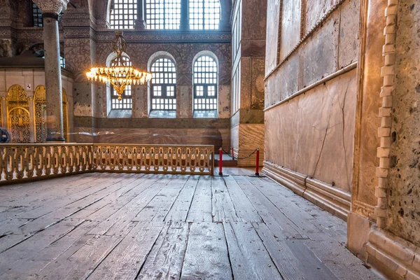 Interior Detailed View Hagia Sophia Greek Orthodox Christian Patriarchal Basilica — Stock Photo, Image