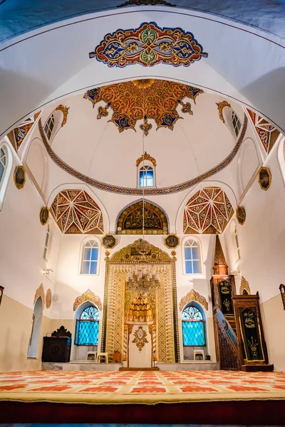 Belső Nézet Ghazi Orhan Mecset Török Császár Bursa Turkey Május — Stock Fotó