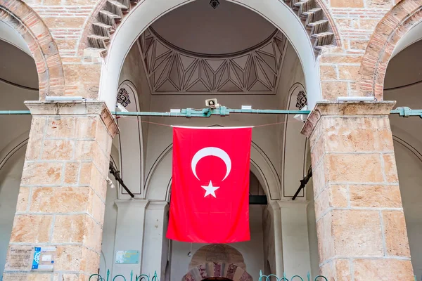 Vue Extérieure Mosquée Ghazi Orhan Des Empereurs Ottomans Bursa Turquie — Photo