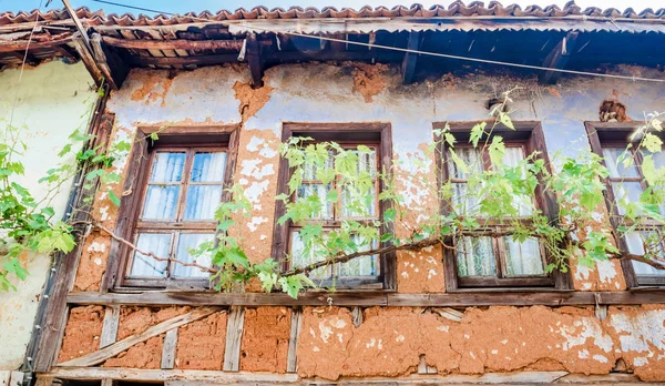 Cumalikizik Köyü Popüler Bir Hedef Tarihi Evi Görebilmek Için Turistler — Stok fotoğraf