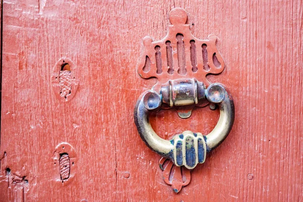 Vista Porta Casa Histórica Aldeia Cumalikizik Destino Popular Para Turistas — Fotografia de Stock