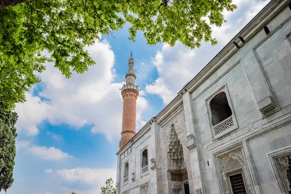 Buitenaanzicht Groene Moskee Ook Wel Bekend Als Moskee Van Mehmet — Stockfoto