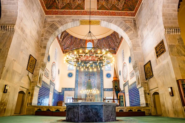 Vista Interior Mezquita Verde También Conocida Como Mezquita Mehmed Una — Foto de Stock