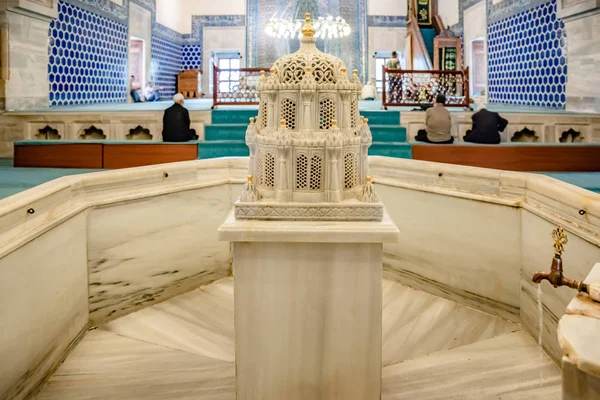Vista Interior Mezquita Verde También Conocida Como Mezquita Mehmed Una — Foto de Stock