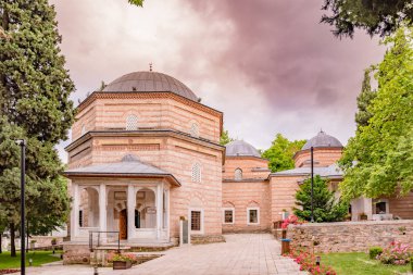 Dış görünümünü shahzada(prince) Ahmed mezar, Türbesi, Muradiye karmaşık veya karmaşık, Sultan Murad II Bursa,Turkey.20 Mayıs 2018