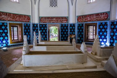 Shahzada(prince) Ahmed mezar, türbe, Muradiye karmaşık veya karmaşık, Sultan Murad II Bursa,Turkey.20 Mayıs 2018 yılında iç