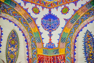 Shahzada, Prens Cem mezar, türbe, Muradiye karmaşık veya karmaşık, Sultan Murad II Bursa,Turkey.20 Mayıs 2018 yılında iç