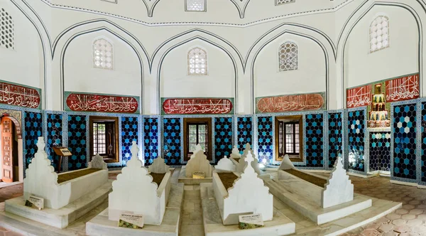Interior Tumba Shahzada Príncipe Ahmed Mausoleo Complejo Muradiye Complejo Del — Foto de Stock