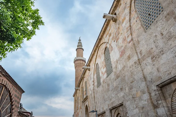 Weergave Van Bursa Grand Mosque Ulu Cami Grootste Moskee Bursa — Stockfoto