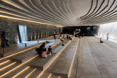 Ünlü Sancaklar Camii Camii, Türkiye, İstanbul, 30 Temmuz 2017 iç görünüm