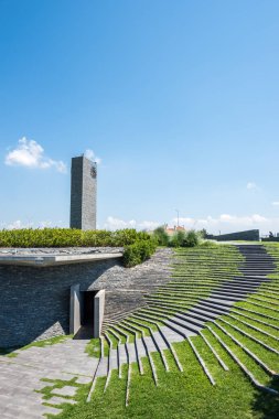 Ünlü Sancaklar Camii Minare Buyukcekmece,Istanbul,Turkey.30 Temmuz 201 dış görünümü