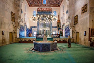 İç görünüm yeşil Camii Mehmed Camii da bilinen ben bir parçası olduğunu Bursa,Turkey.20 daha büyük karmaşık Mayıs 2018