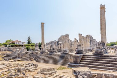 Apollon Tapınağı, Didim, Didim, Aydın ilinin, Europe.22 Arkeoloji alanı için Ağustos 2017 görüntüleyin