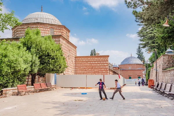 Weergave Van Yildirim Bayezid Complex Een Moskee Complex Complex Gebouwd — Stockfoto