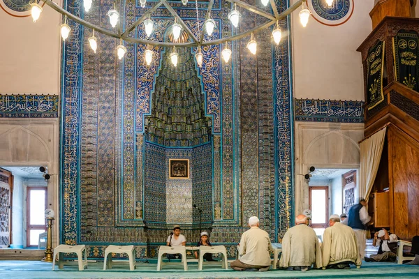 İç görünüm yeşil Camii Mehmed Camii da bilinen ben bir parçası olduğunu Bursa,Turkey.20 daha büyük karmaşık Mayıs 2018