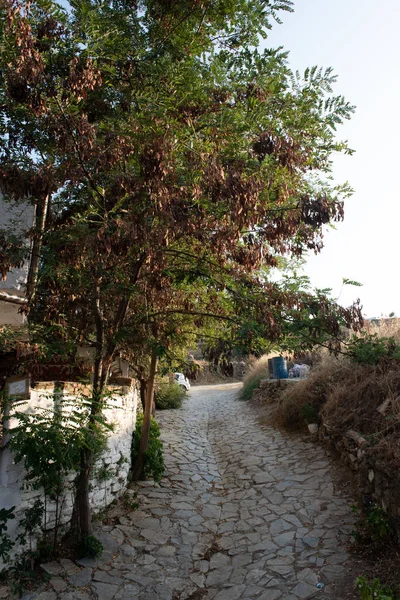 Vista Las Casas Tradicionales Sirince Village Destino Popular Selcuk Izmir —  Fotos de Stock