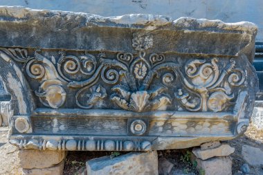 Harabeleri Apollo tapınağında Didyma Didim, aydın, Türkiye.