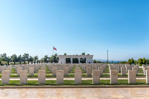Vista Panorámica Alta Resolución Del Cementerio Monumento Los Mártires Akbas — Foto de Stock