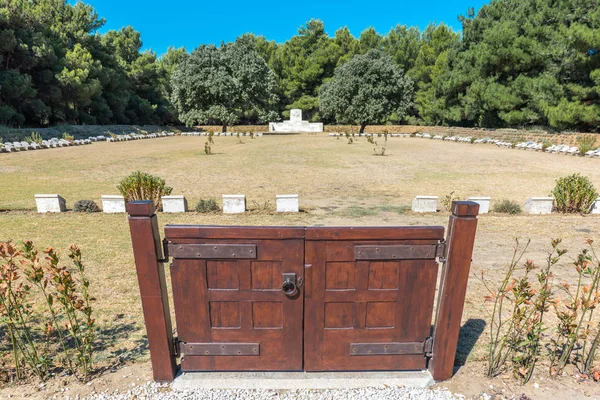 Cimitero Trova Sul Lato Est Della Strada Anzac Suvla Canakkale — Foto Stock