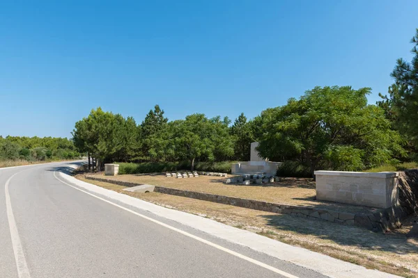 Cimitero Che Trova Sul Lato Est Della Strada Anzac Suvla — Foto Stock