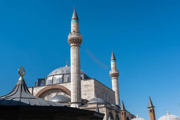 Vista Exterior Museu Mevlana Konya Turquia Agosto 2017 — Fotografia de Stock