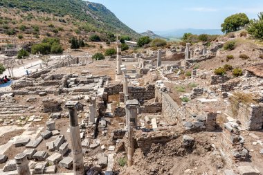 Selçuk, Izmir, Türkiye: 20 Ağustos 2017 yılında Efes tarihi antik kenti Memmius olarak adlandırılır Anıtı