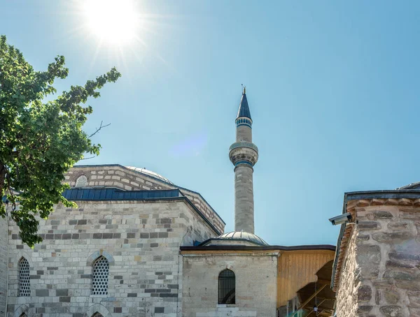 Vista Exterior Del Museo Mevlana Konya Turquía Agosto 2017 — Foto de Stock