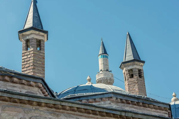 Vista Exterior Museu Mevlana Konya Turquia Agosto 2017 — Fotografia de Stock