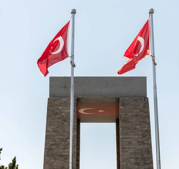 Canakkale Martelaren Memorial Een Monument Ter Herdenking Van Dienst Van — Stockfoto