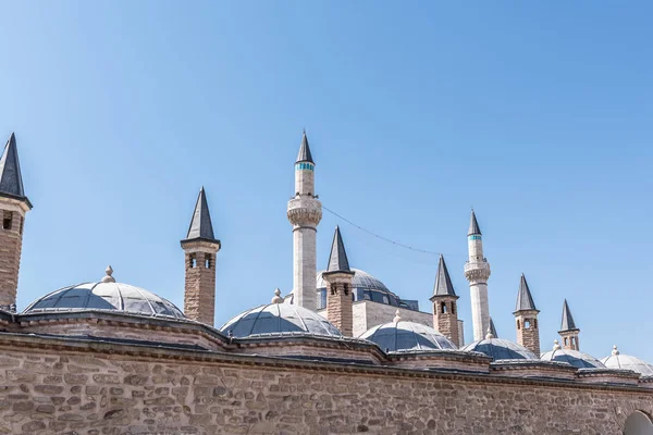 Vista Exterior Museu Mevlana Konya Turquia Agosto 2017 — Fotografia de Stock