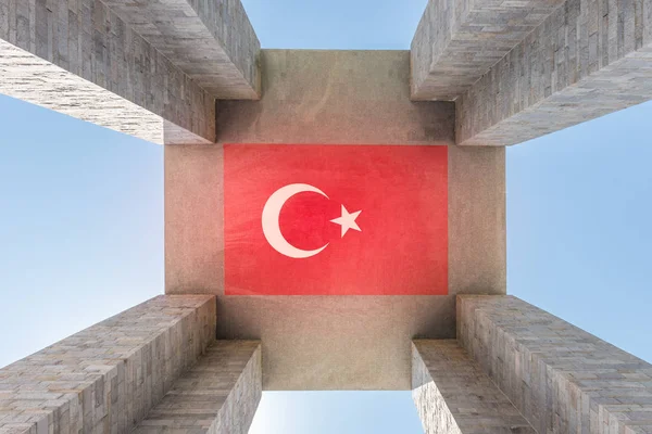 기념관은 Gallipoli의 터키에 서비스를 기념관 — 스톡 사진