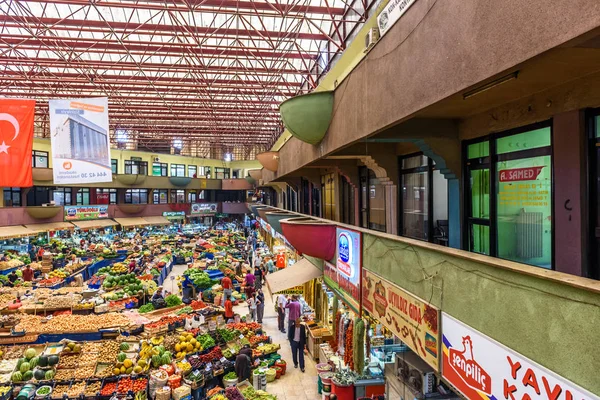 Blick Von Oben Auf Den Beliebten Melike Hatun Basar Oder — Stockfoto