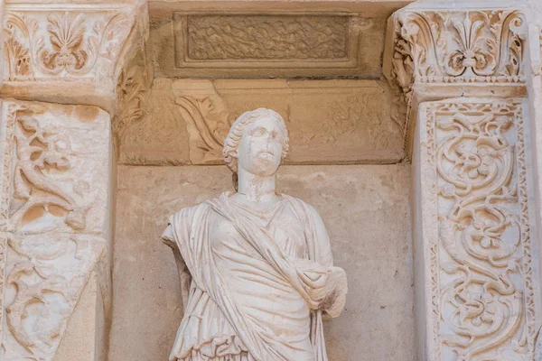 Estátua Sophia Sabedoria Éfeso Cidade Antiga Histórica Selcuk Izmir Turquia — Fotografia de Stock