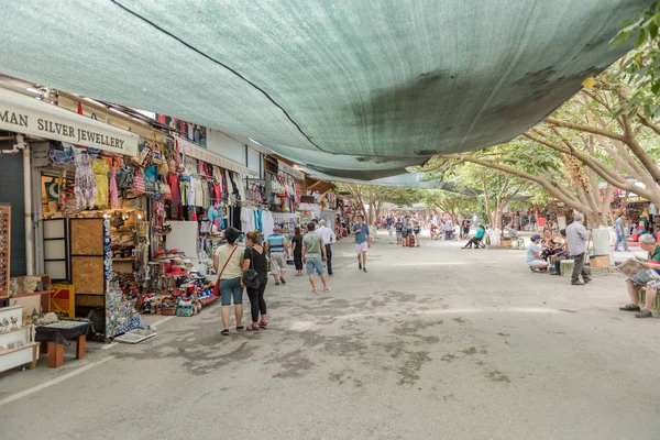 Selçuk Izmir Türkiye Ağustos 2017 Yılında Efes Tarihi Antik Kenti — Stok fotoğraf