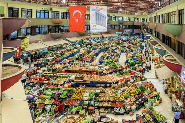 Ana Sayfa Nerede Insanlar Sebze Meyve Baharat Konya Turkey Ağustos — Stok fotoğraf