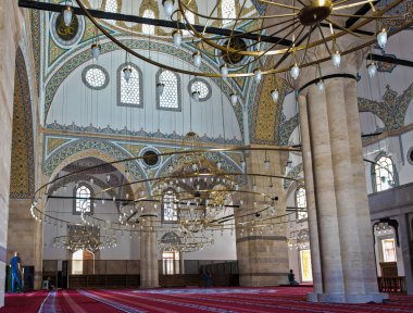 İnsanlar Ağustos 2017 Konya,Turkey.28 Selimiye Camii ziyaret