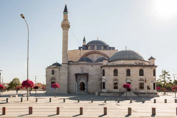 Vista General Las Calles Konya Turquía Agosto 2017 — Foto de Stock